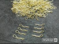 Bittydesign Body Clips 1/10 cars (8) Kuldne