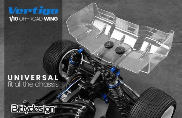 Wing Rear 1/10 Offroad Bittydesign Vertigo 1.5mm (2)