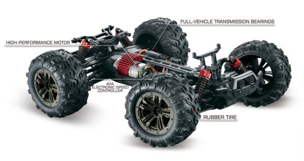 Absima 1/16 Sand Buggy X-TRUCK 4wd RTR Punane