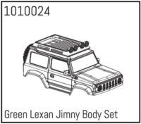 Absima Green Lexan Jimny Body Set