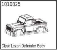 Absima Clear Lexan Defender Body