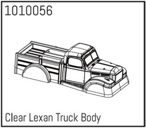 Absima Power Wagon PC Body (unpainted) - PRO/EVO 1:18