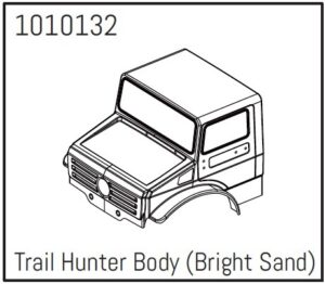 Absima T-Hunter PC Body (bright sand) - PRO Crawler 1:18
