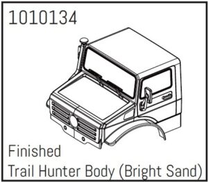 Absima T-Hunter PC Body Set (bright sand) - PRO Crawler 1:18