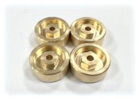 Absima Optional Brass Wheel Hex Hubs 11g - PRO Crawler (4)