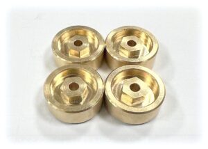 Absima Optional Brass Wheel Hex Hubs 11g - PRO Crawler (4)