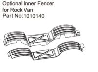Absima Optional Inner Fender Rock Van