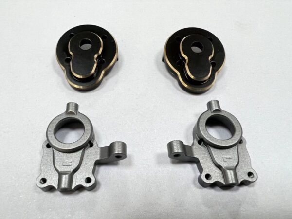 Absima Optional Alu. Front Portal Hub Set - PRO/EVO 1:18