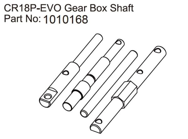 Absima Gear Box Shaft - EVO 1:18