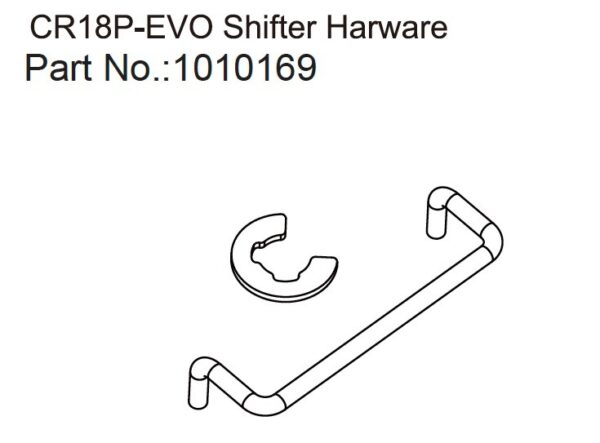 Absima Shifter Hardware Harv./RV - EVO 1:18