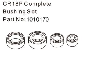Absima Complete Bushing Set - EVO 1:18