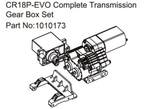 Absima Gear Box Harv./RV - EVO 1:18