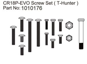 Absima Screw Set T-Hunter - EVO 1:18