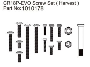 Absima Screw Set Harvest - EVO 1:18