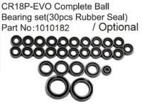 Absima CR18P-EVO Complete Ball Bearing Set ( 30pcs Rubber Seal )