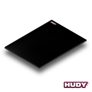 Set-Up Board Flat 1/8 Off-Road & Gt Black (108705) HUDY