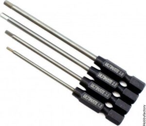 Ultimate Racing Power Tool Hex Tips Set 1.5/2.0/2.5/3.0MM X 80MM