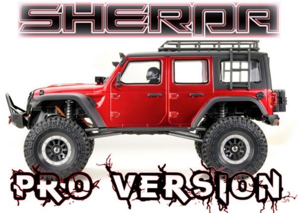 Absima 1/10 Crawler SHERPA-PRO CR3.4 RTR Metalic Red