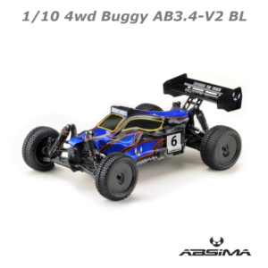 Absima 1/10 4wd Buggy AB3.4-V2 Brushless RTR