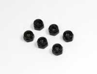Absima Nylon Self-lock Nut M4 (6) Buggy/Truggy