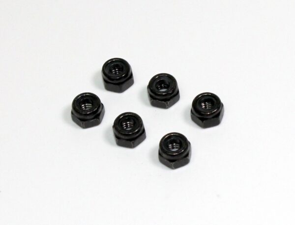 Absima Nylon Self-lock Nut M4 (6) Buggy/Truggy