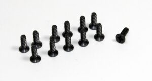 Absima Flat Cross Screw 3x10 (12) Buggy/Truggy