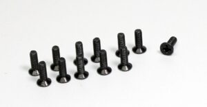 Absima Flat Cross Screw 3x10 (12) Buggy/Truggy