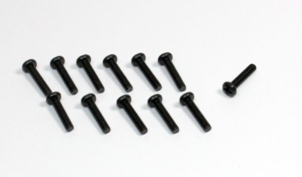 Absima Head Cross Screw 3x10 (12) Buggy/Truggy