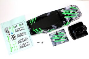 Absima Body camouflage/green Sand Buggy