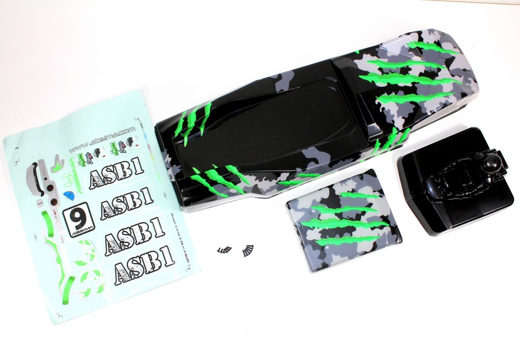 Absima Body camouflage/green Sand Buggy