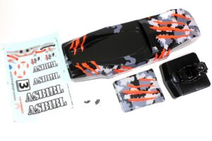 Absima Body camouflage/orange Sand Buggy