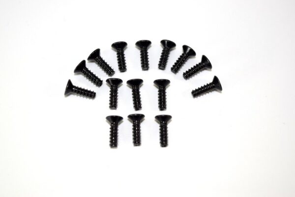 Absima Flat phillips head screw M3x10 (15)