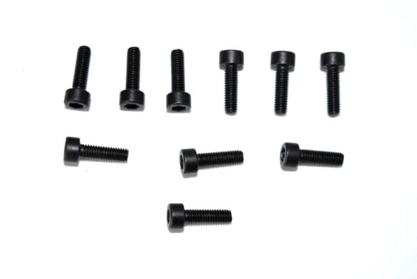 Absima Round phillips head screw M3x10 (10)