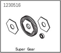 Absima Main Gear with Slipper Pads