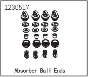 Absima Shock Absorber Ball Ends