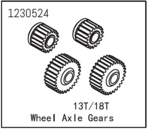 Absima Wheel Axle Gears