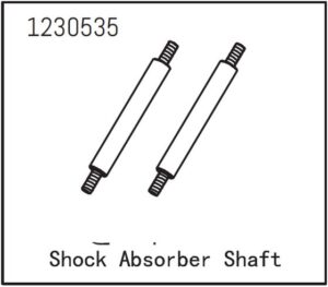 Absima Shock Absorber Shaft (2)