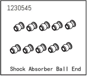 Absima Shock Absorber Ball End (10)