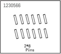 Absima Pins 2*8 (12)