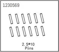 Absima Pins 2.5*12 (12)