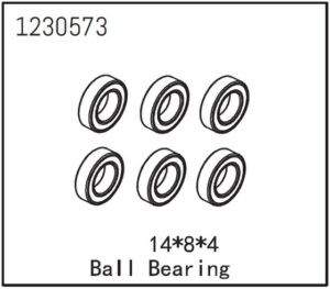 Absima 8x14x4 Ball Bearing (6) (#1230573)