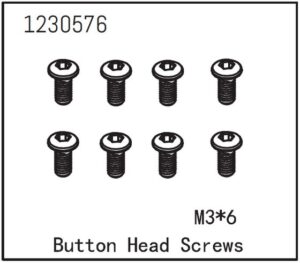 Absima Button Head Screw M3*6 (8)