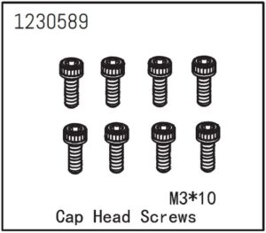 Absima Cap Head Screw M3*10 (8)