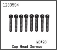 Absima Cap Head Screw M3*28 (8)