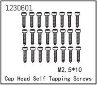 Absima Self-tapping Cap Screw M2.5*12 (24)