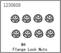 Absima Flange Lock Nut M4 (8)