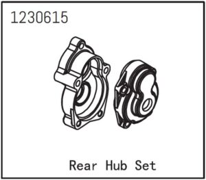 Absima Rear Hub Set