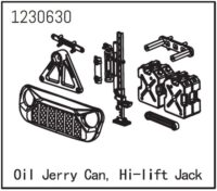 Absima Grill, Oil Jerry Can and High Lift Jack
