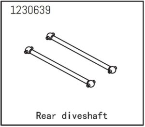 Absima Rear Drive Shaft (2)