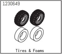 Absima Tire and Foam (2)